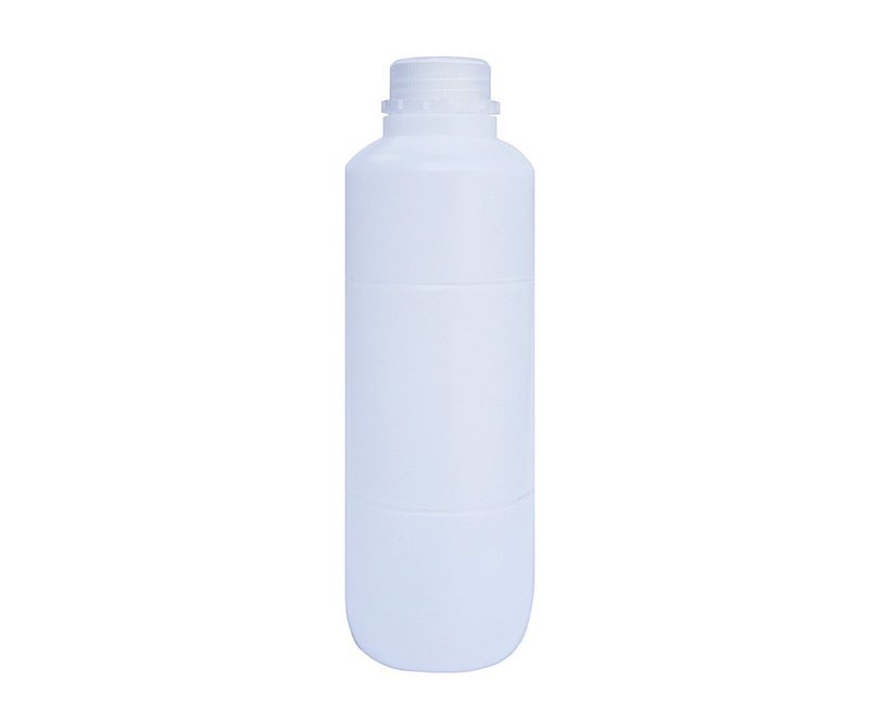 1Liter, Plastic Straight &quot;MILK&quot; Bottle w/ Tamper Screw Cap