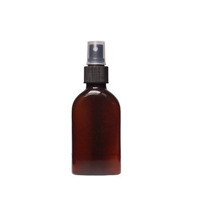 150ml Amber Pet Bottle with black sprayer