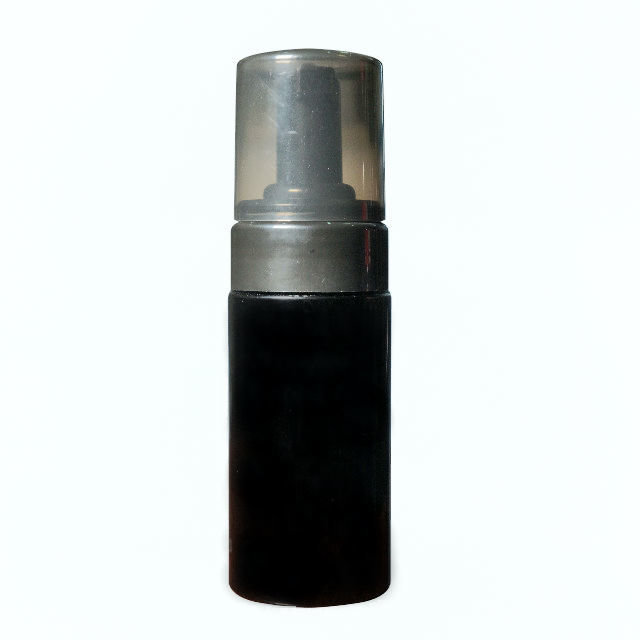 150ml, PET, Black Bottle, Gel Pump
