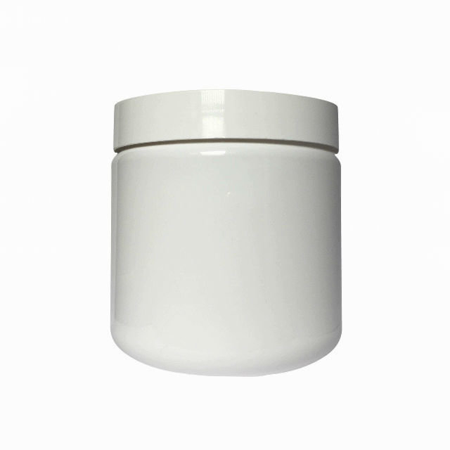 500gms PET Opaque White Plastic Jar