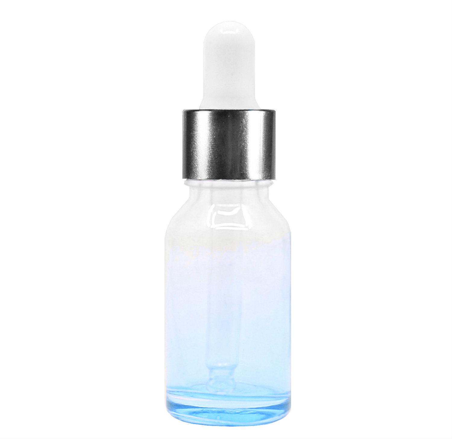 15ml glass dropper bottle (Blue)