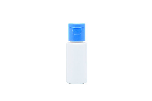 30ml, Cylindrical Bottle w/ Blue Fliptop Cap
