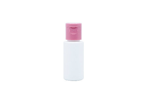 30ml, Cylindrical Bottle w/ Pink Fliptop Cap