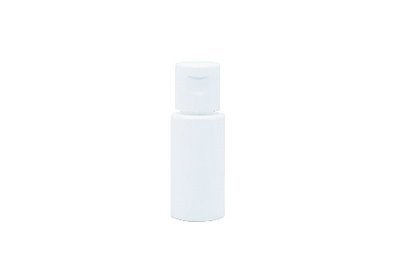 30ml, Cylindrical Bottle w/ White Fliptop Cap