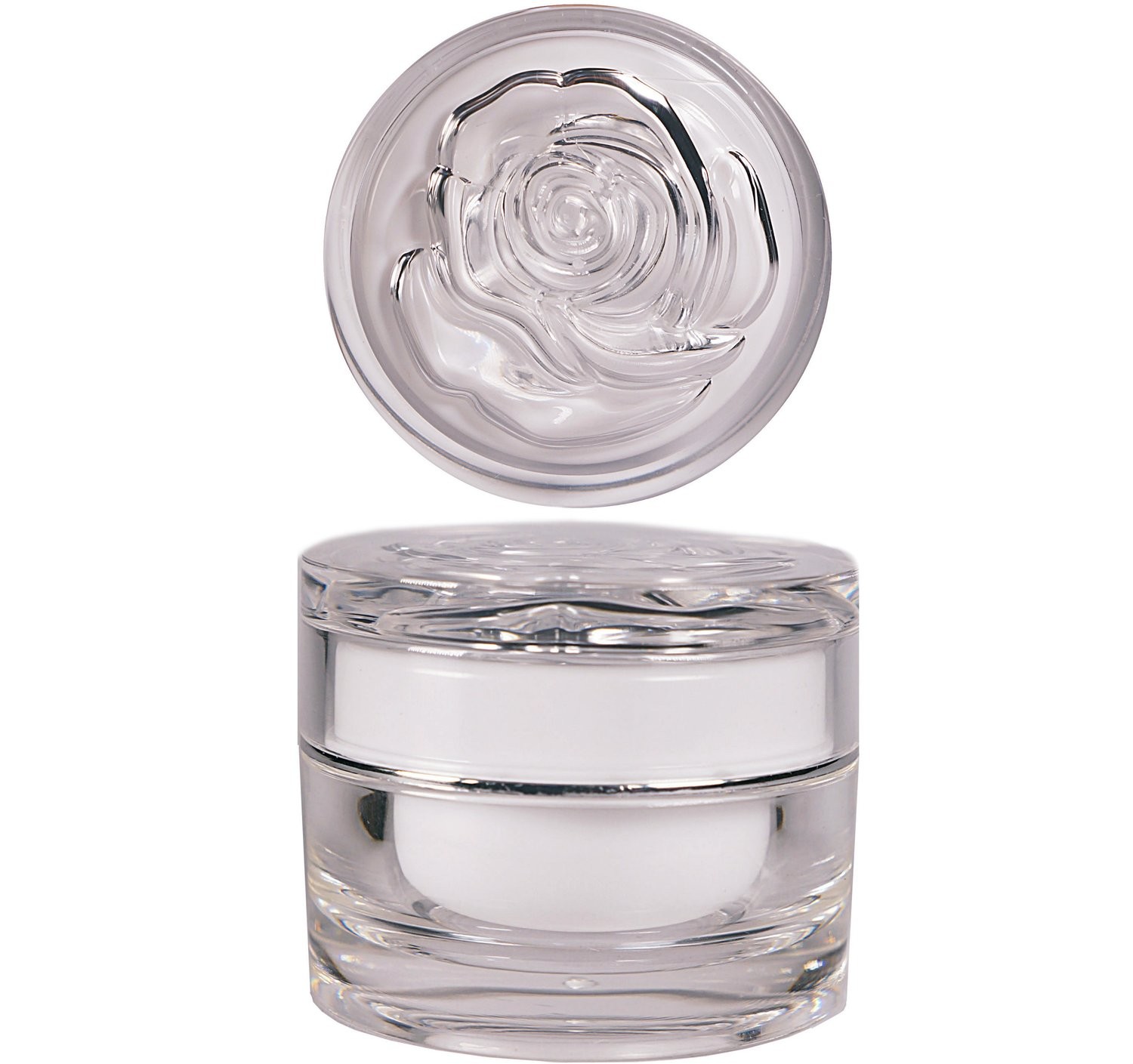 30g,  Rose Top Acrylic Jar