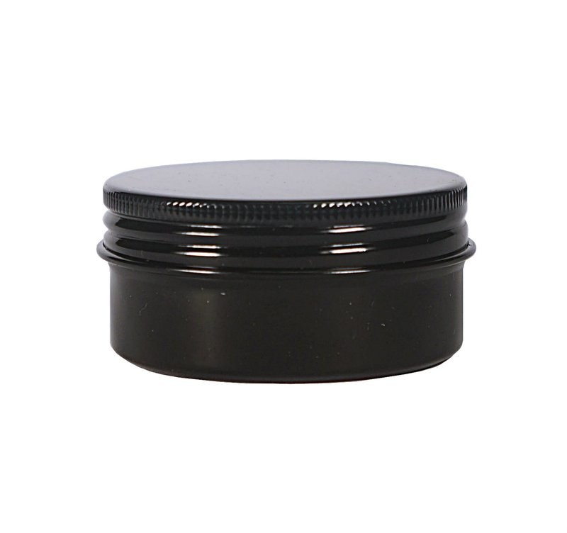 40g, Black Aluminum Jar