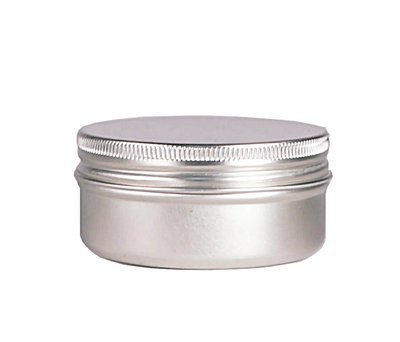 40g, Silver Aluminum Jar
