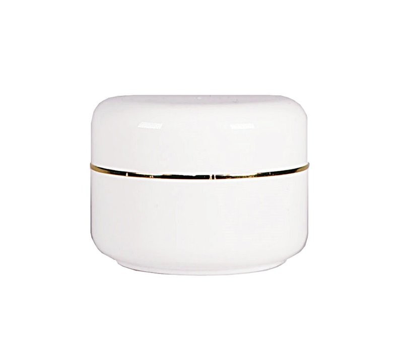 15g, Double Wall Jar, Gold Lining