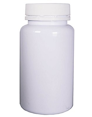 200ml, PET,  Vitamin Capsule Opaque White