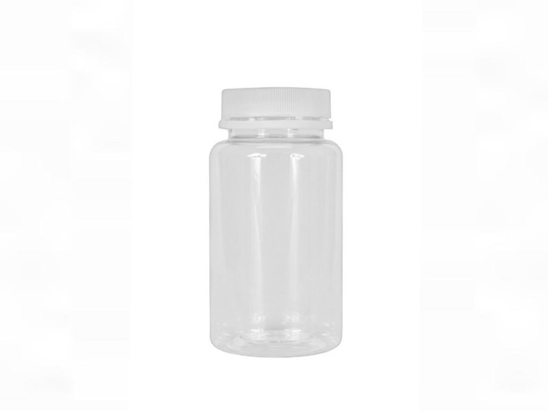 200ML,PET,Vitamin Jar,White Cap