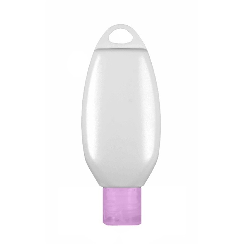 50ml, Oslo Tottle, Natural White, Pink Fliptop Cap