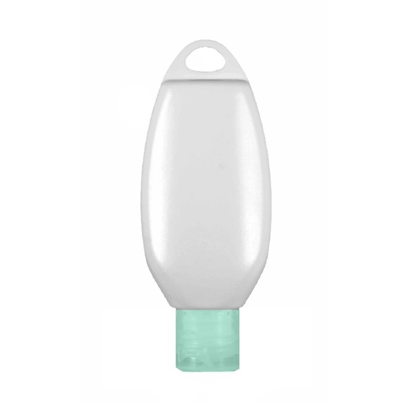 50ml, Oslo Tottle, Natural White, Light Green Fliptop Cap