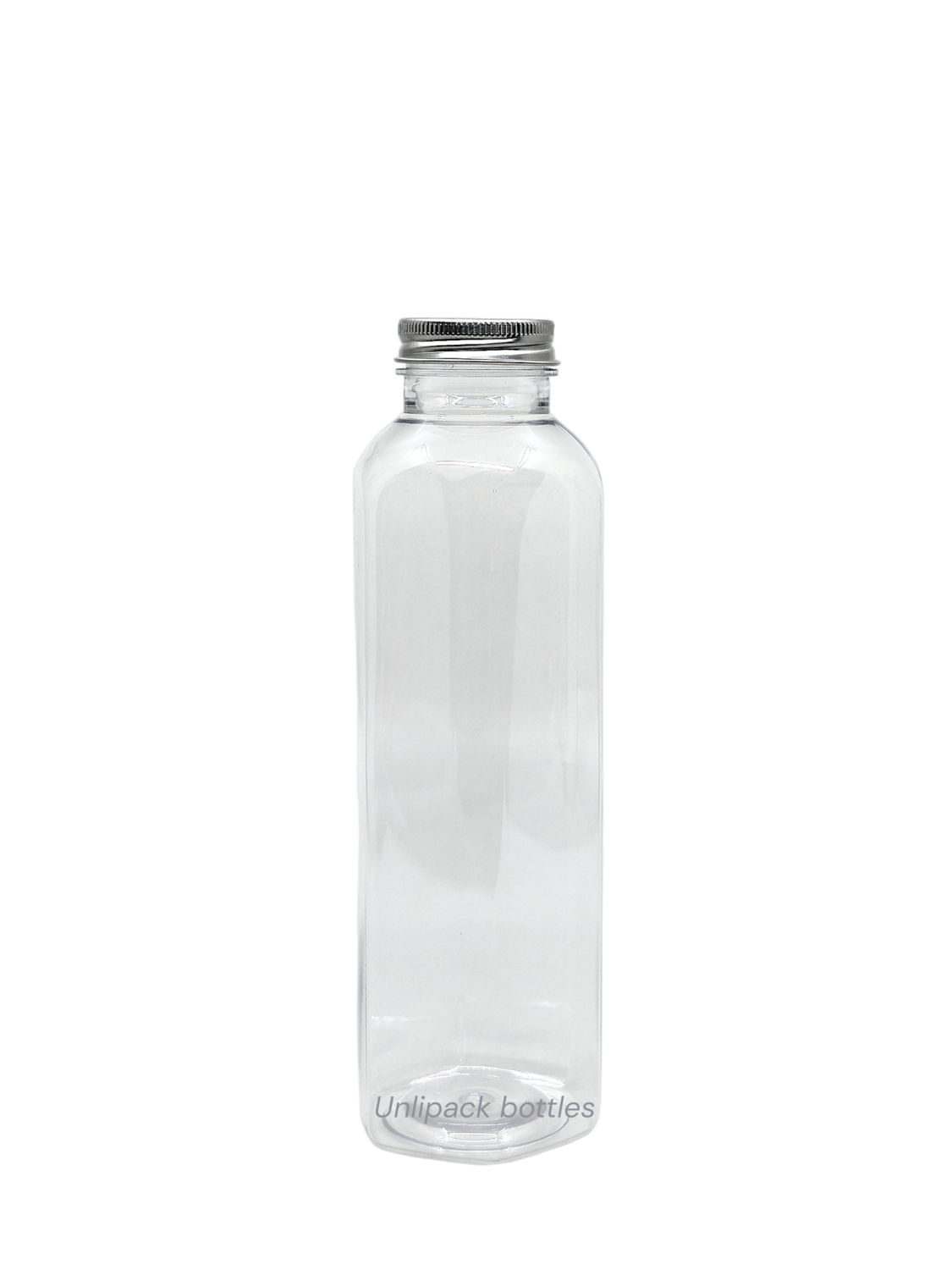 500ml Hexagonal PET Plastic Bottle with Aluminum Cap
