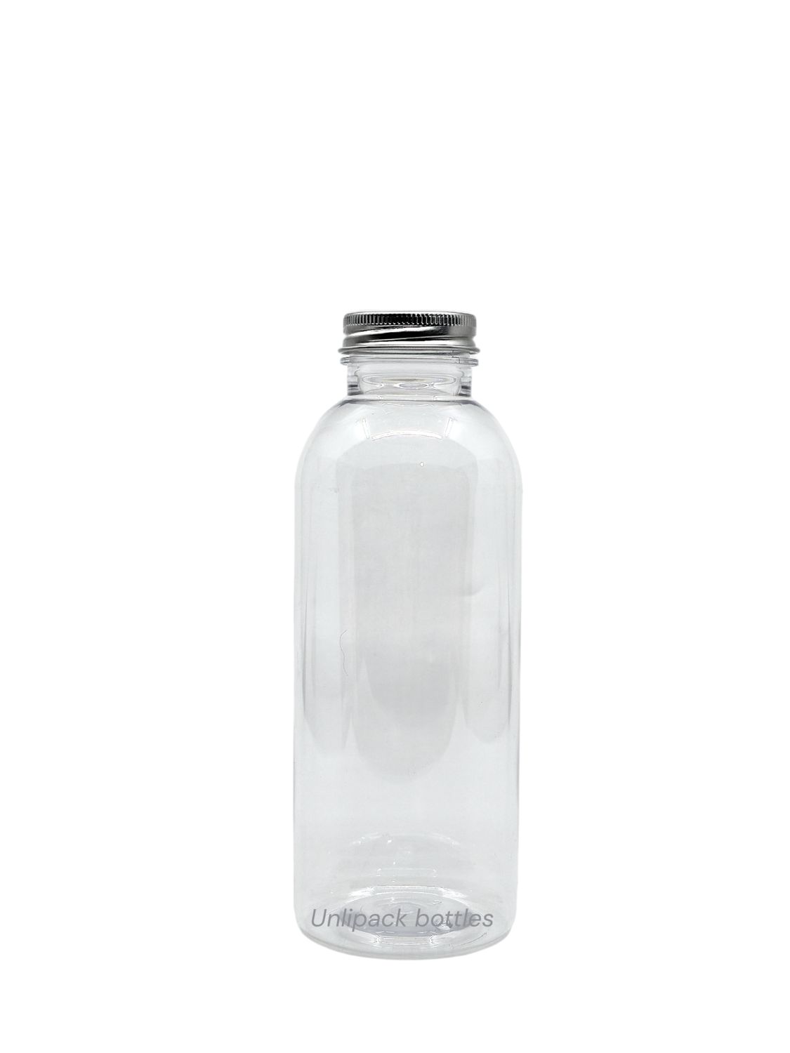 500ml VCO Bottle with Silver Aluminum Cap