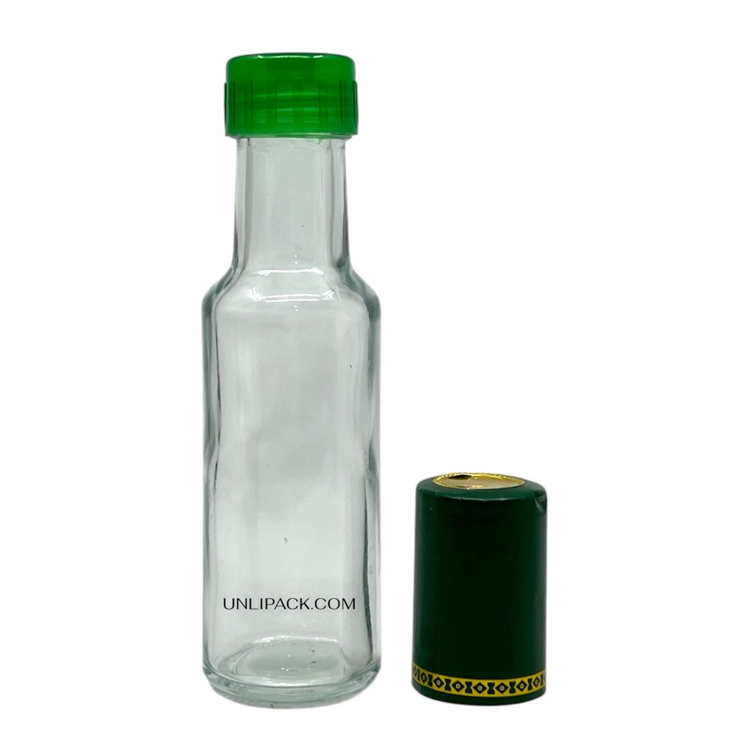 100ml Glass Bottle With Plastic screw cap And pvc Seal