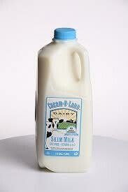Milk, Skim 1/2 Gallon Plastic