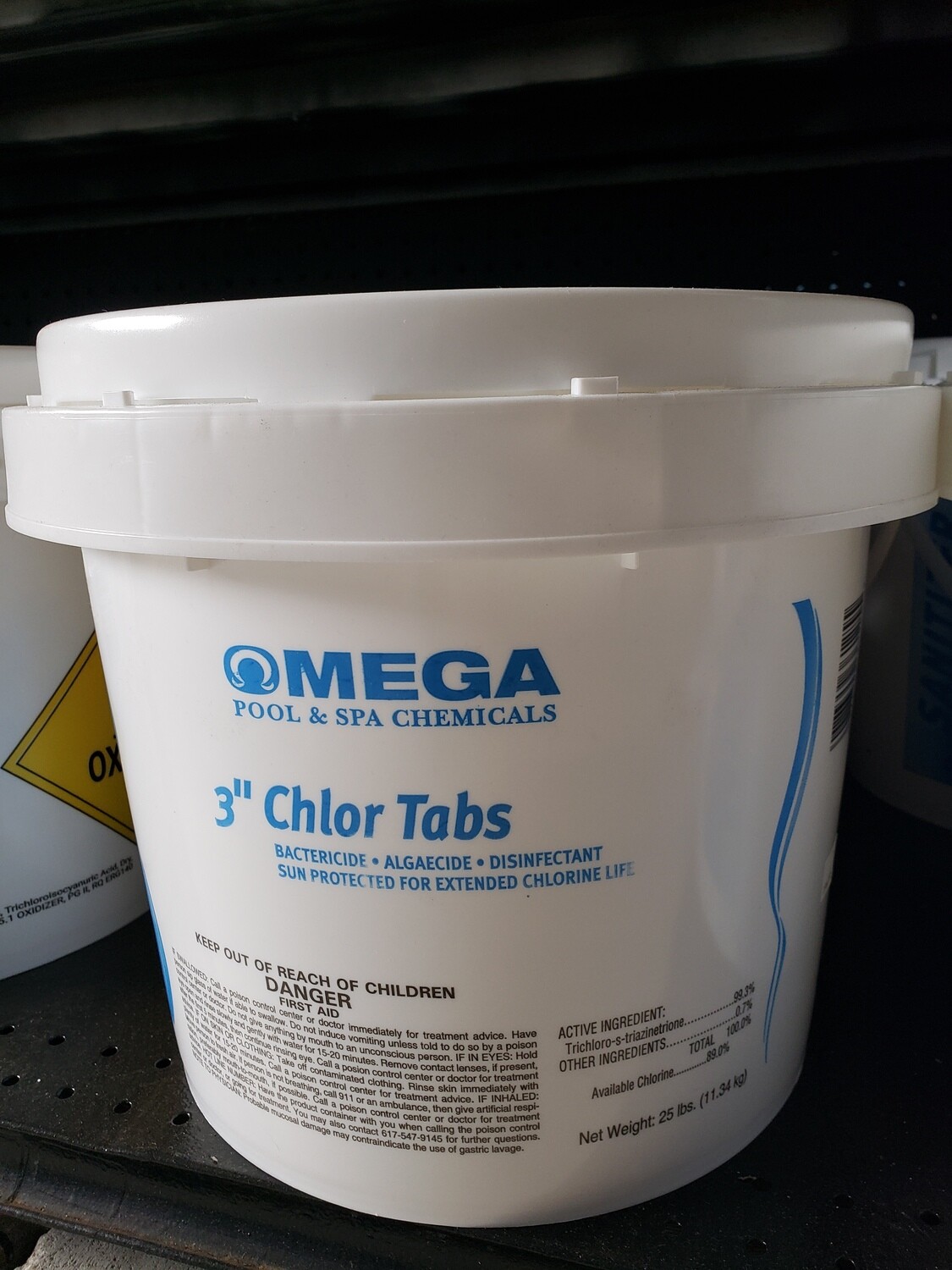 Omega 25LB 3inch Tabs OMG72232573