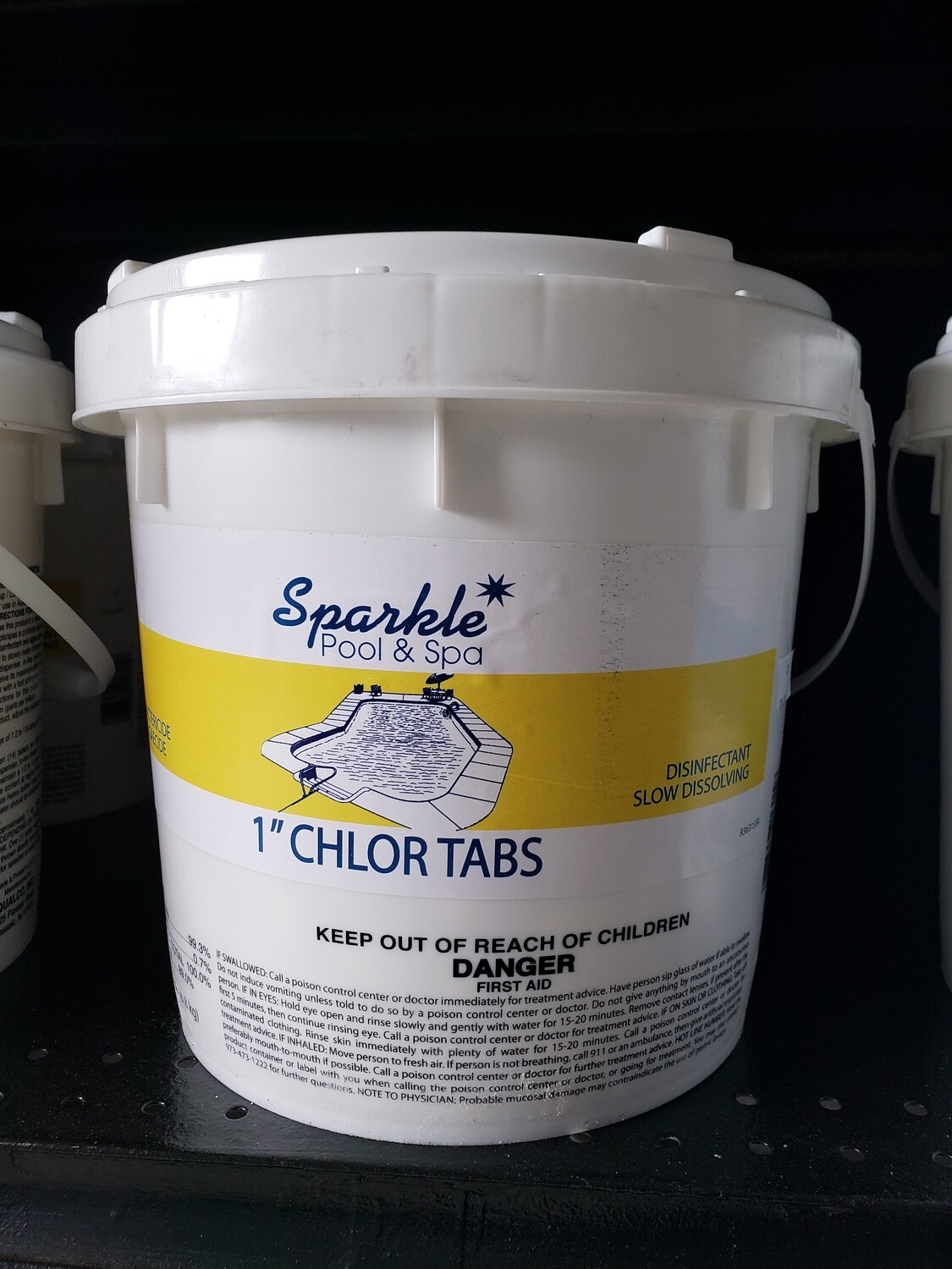 15LB 1 in CHLOR TABS