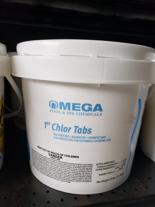 25lb 1 in CHLOR TABS omg72212573