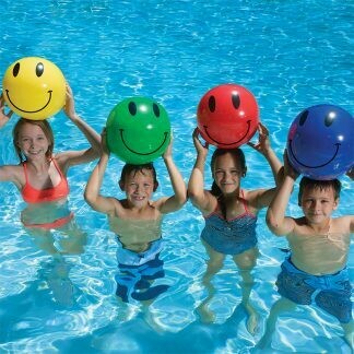 81114 16&quot; 4PK SMILE BALLS