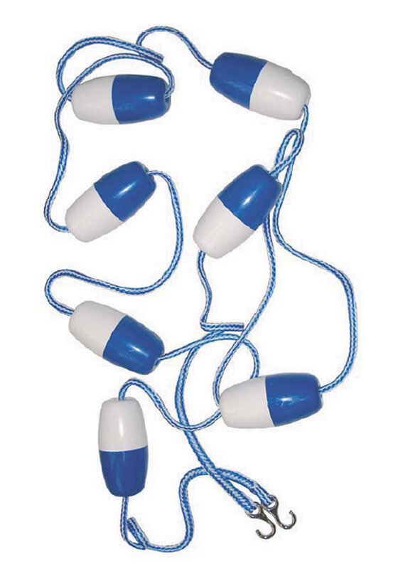 JED86016 16&#39; POOL ROPE W/FLOATS