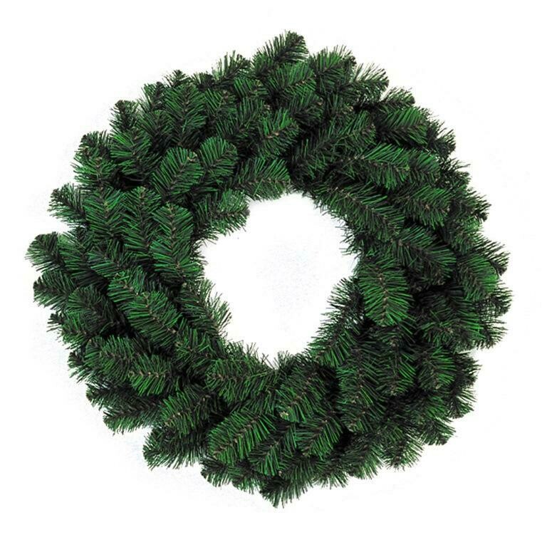 80092 30inch PVC PINE WREATH