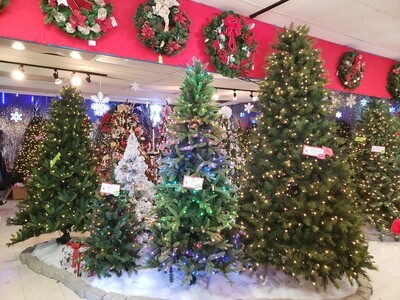 Artificial Prelit Trees NOW 20% OFF