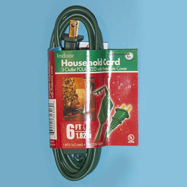 28140 Extension Cord (6ft Green)