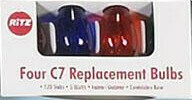00770 4PK  C7 COOL BURN MULTI BULB