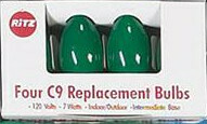 00095 C9 Green 4 pk 16500