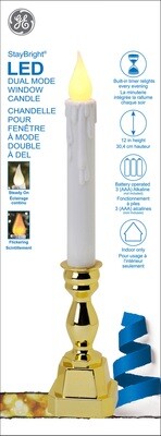 78278 12inch CANDLE WITH TIMER LED