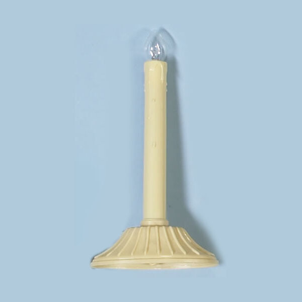 12011 40211 SINGLE IVORY CANDOLIER