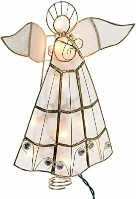 UL0340 CAPRIZ ANGEL TREE TOPPER