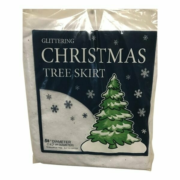 80420 58inch SPARKLE TREE SKIRT