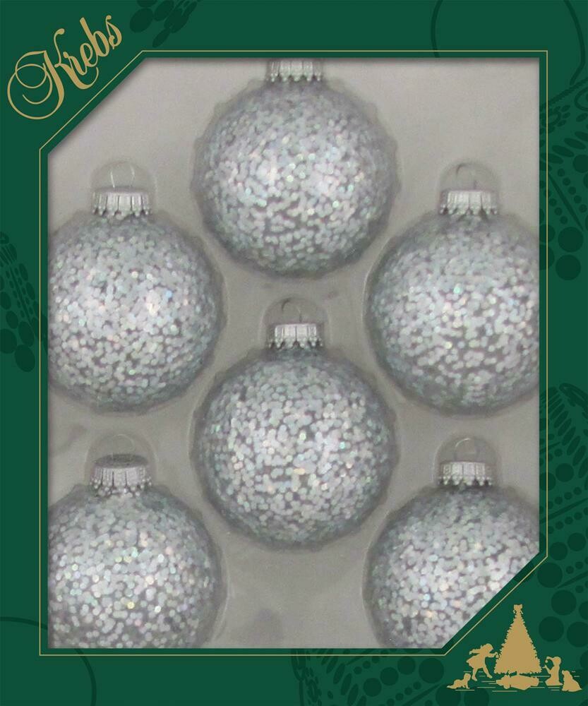 30165 silver spangle 2 5/8inch glass