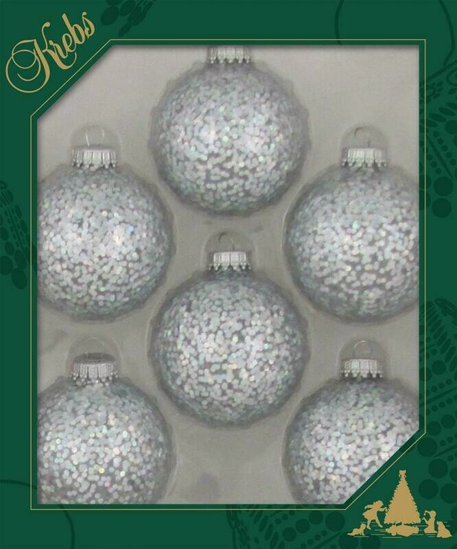 30165 silver spangle 2 5/8inch glass