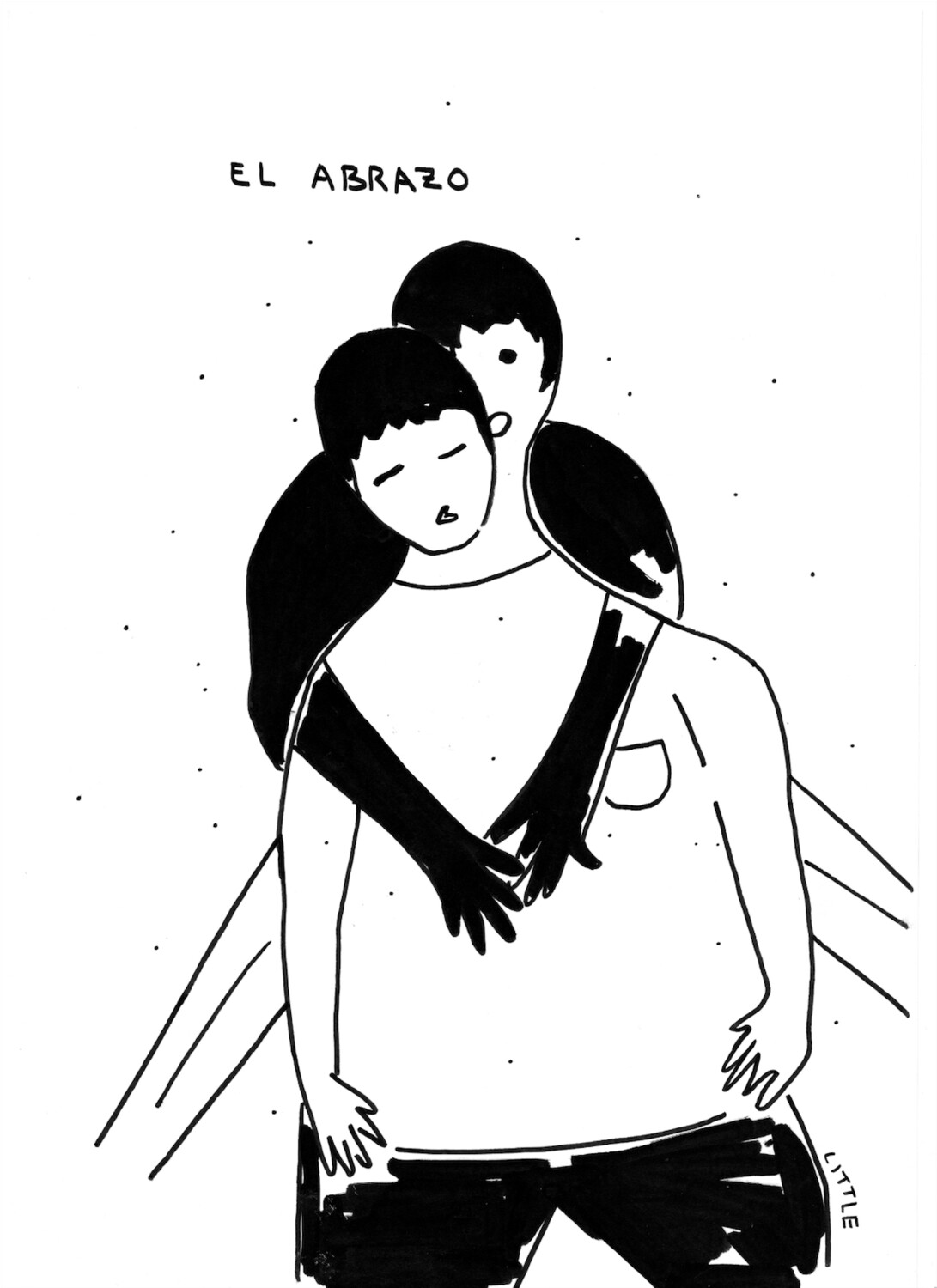 Little. El abrazo