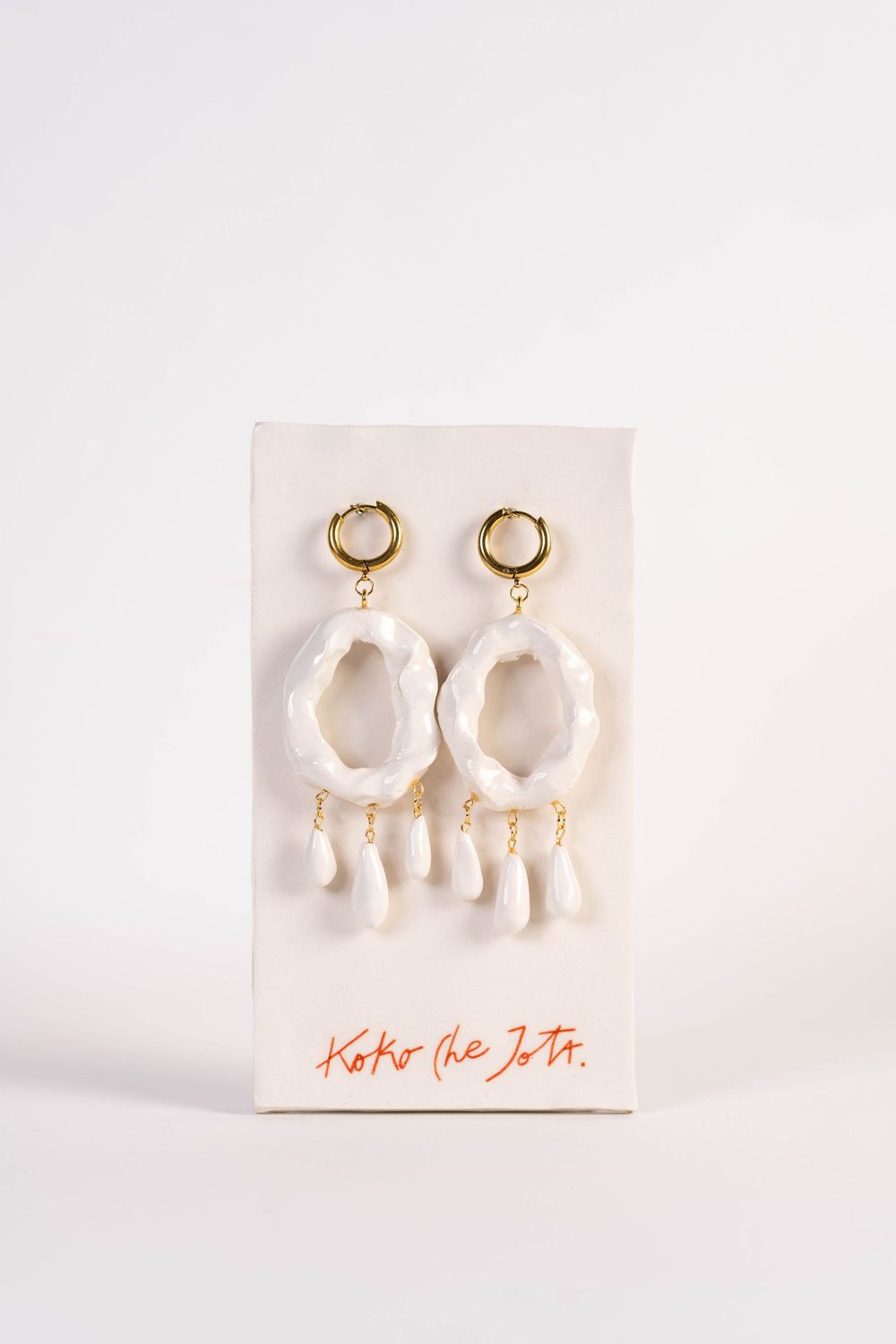 ​​Pendientes aros. Koko Che Jota​.