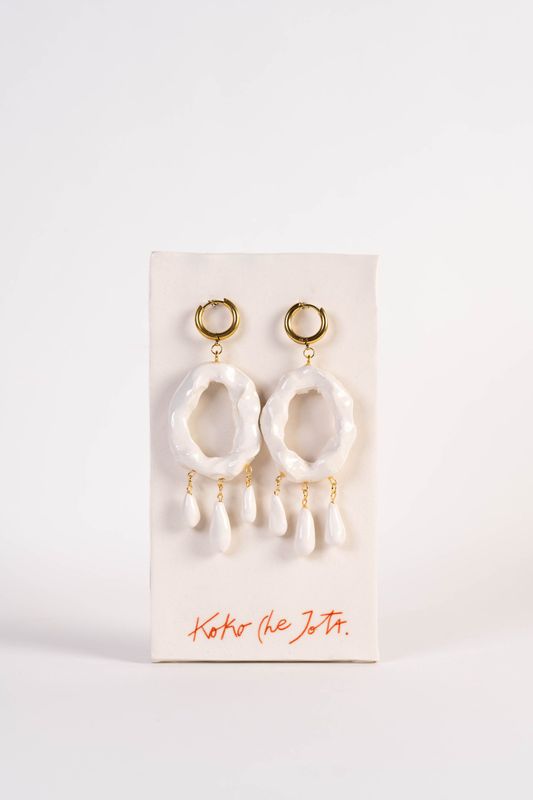 ​​Pendientes aros. Koko Che Jota​.
