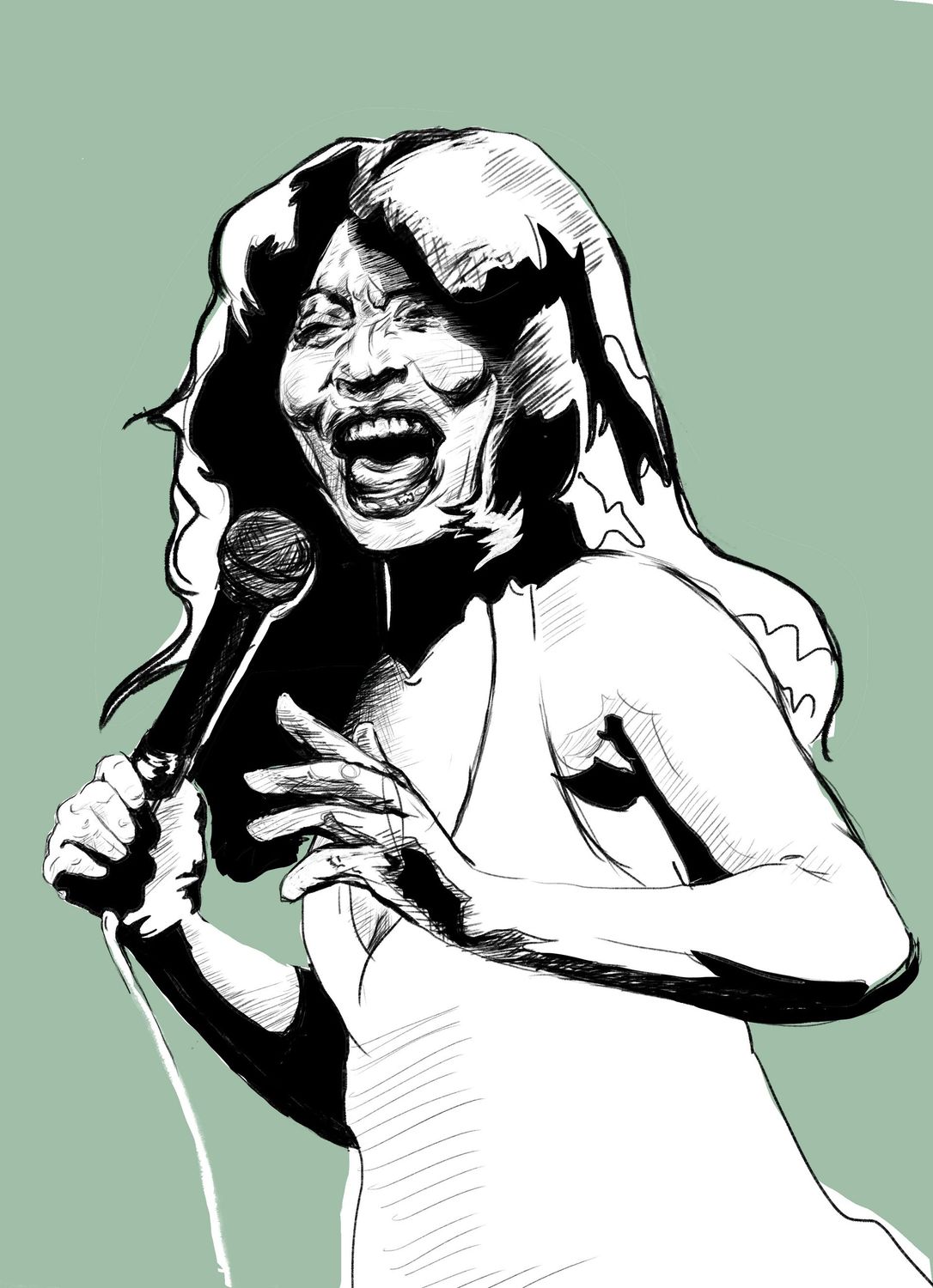​Montse Galán. Tina Turner .