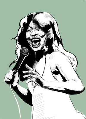 ​Montse Galán. Tina Turner .