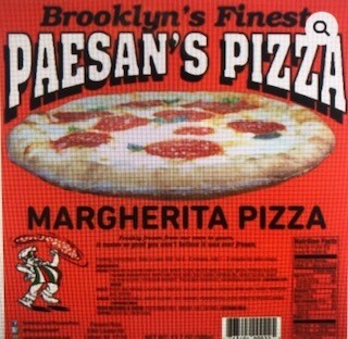 Paesan's Pizza MARGHERITA