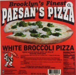 Paesan's Pizza WHITE BROCCOLI