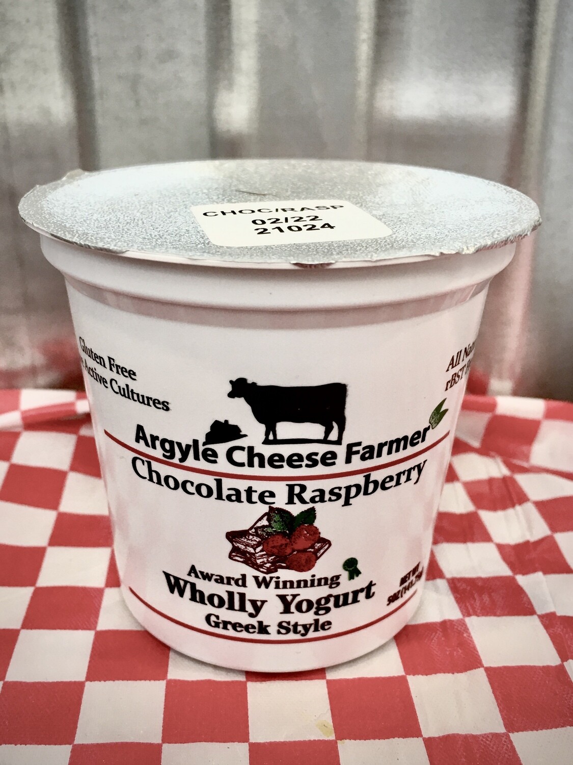 Greek Yogurt Choc/Rasp 5oz