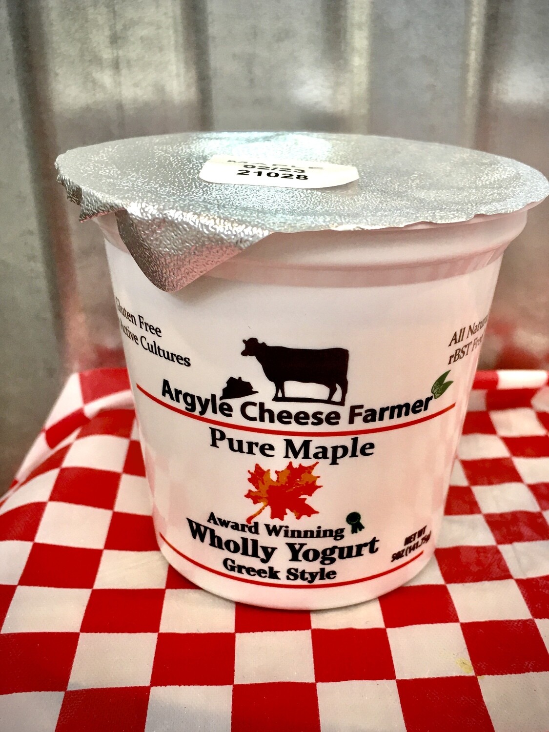 Greek Yogurt Maple 5oz