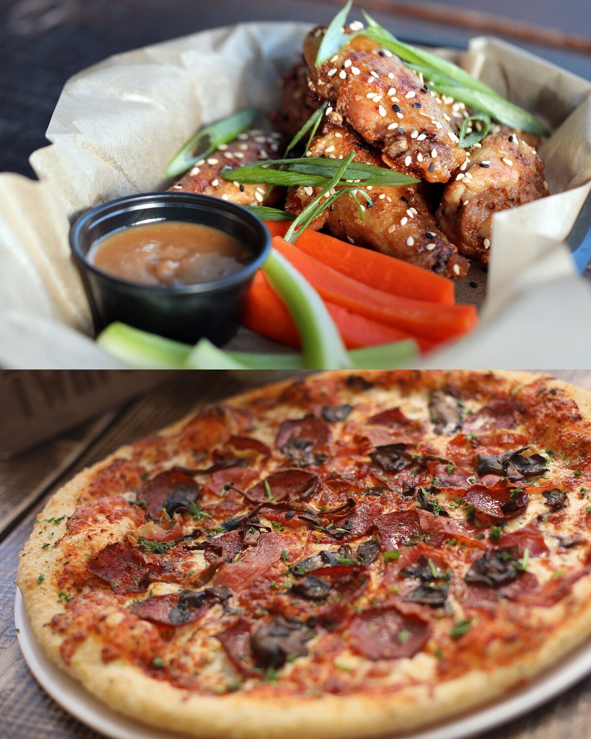 Pizza & Wings Promo