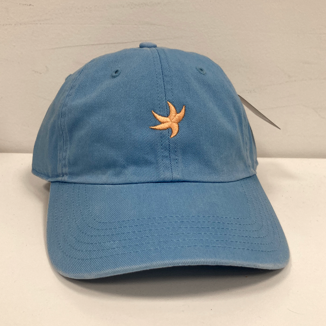 Starfish Dad Hat: Light Blue
