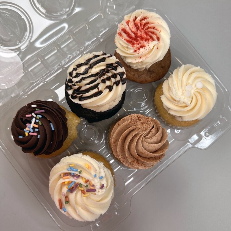 Vegan &amp; Gluten Free Half Dozen Cupcakes