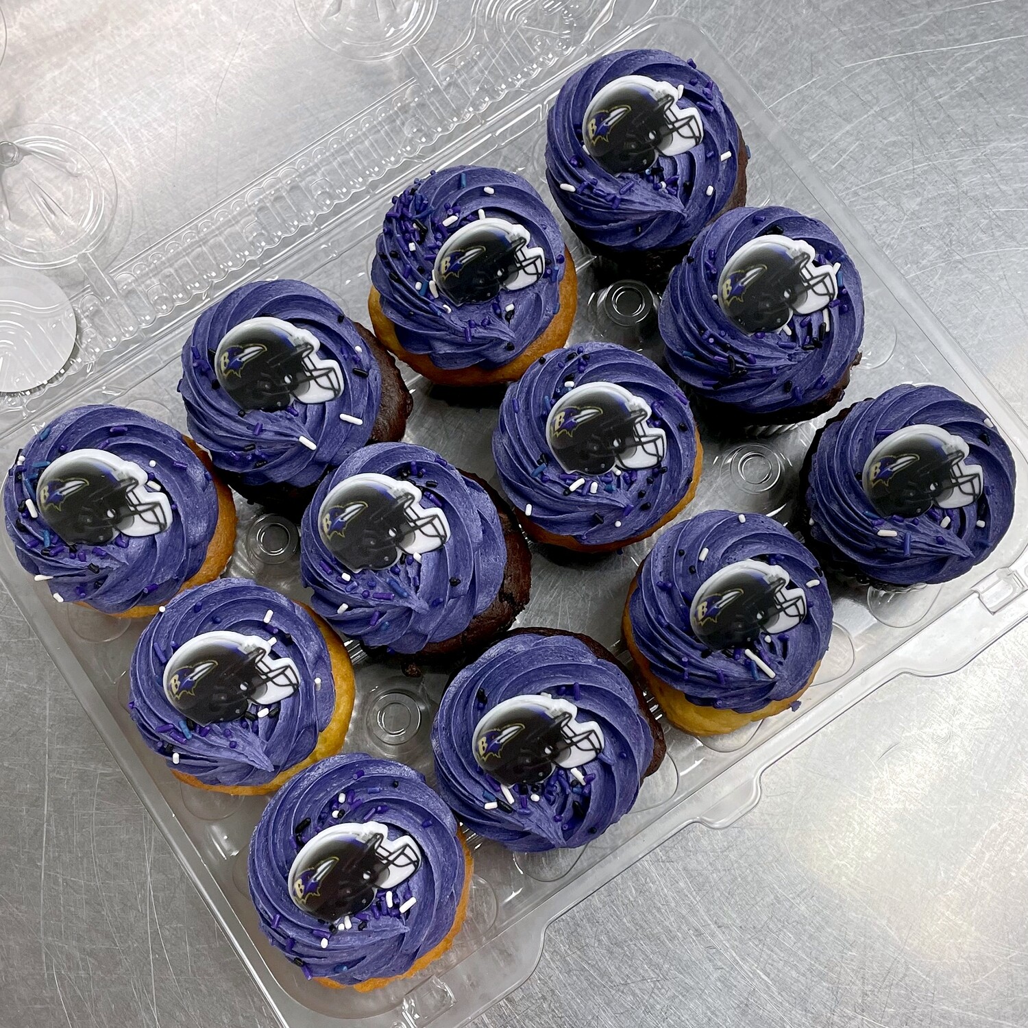 Purple Pride Cupcakes