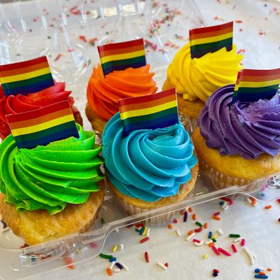 Pride Half Dozen Cupcakes